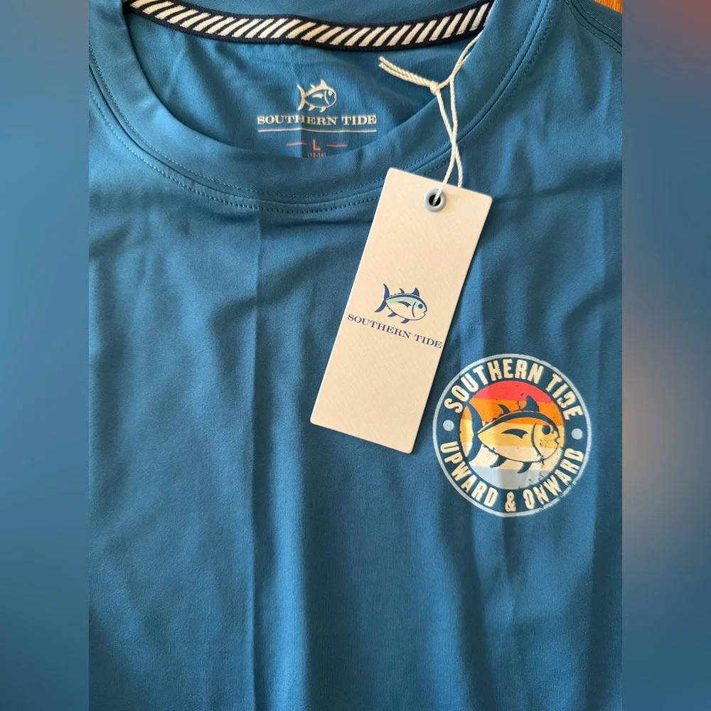 NWT Southern Tide Unisex Youth Long Sleeve, Sz L (12-14)